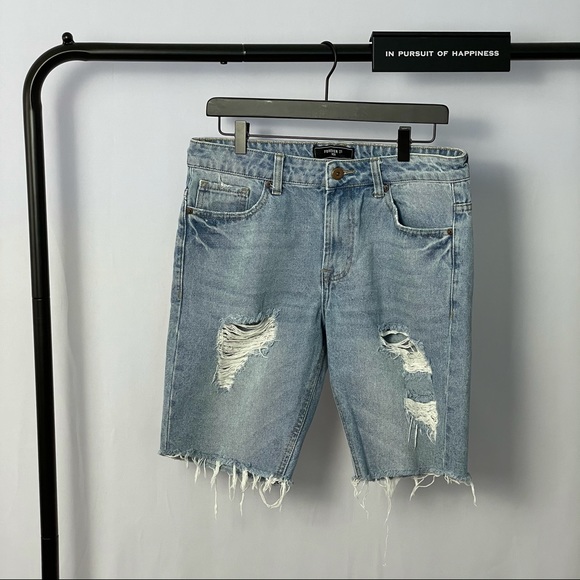 Jean shorts - Picture 1 of 4